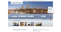 Desktop Screenshot of frankfurter-immobilien.de